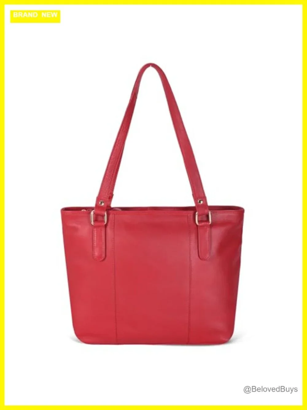 Genuine Leather Tote Shoulder Bag Satchel Work Travel